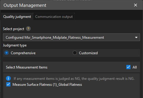 quality rules configuration 2