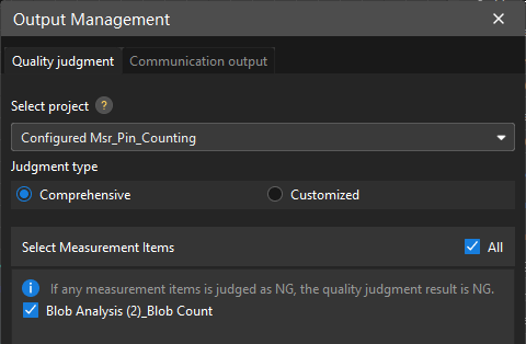 quality rules configuration 2