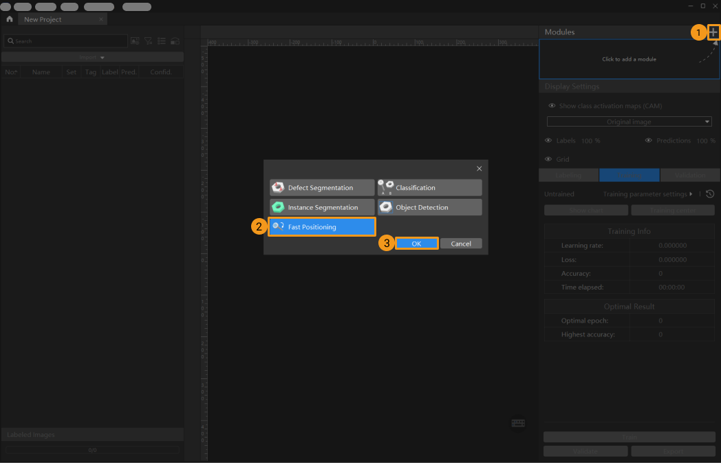 example projects fast positioning