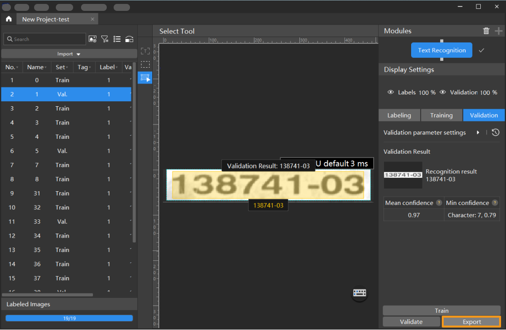 example projects model files