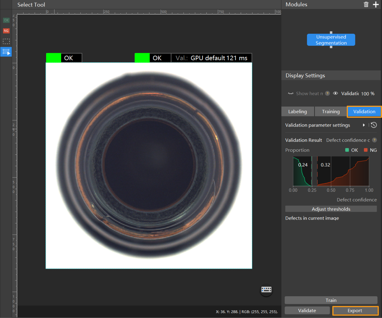 example projects model files