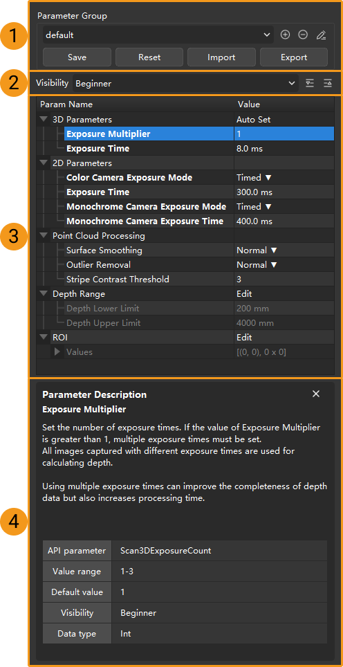 camera parameters