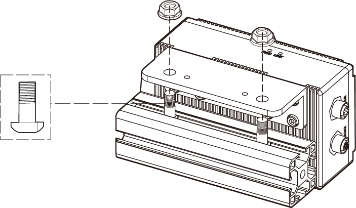 mount with bracket 2