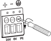 connect dc cable 1