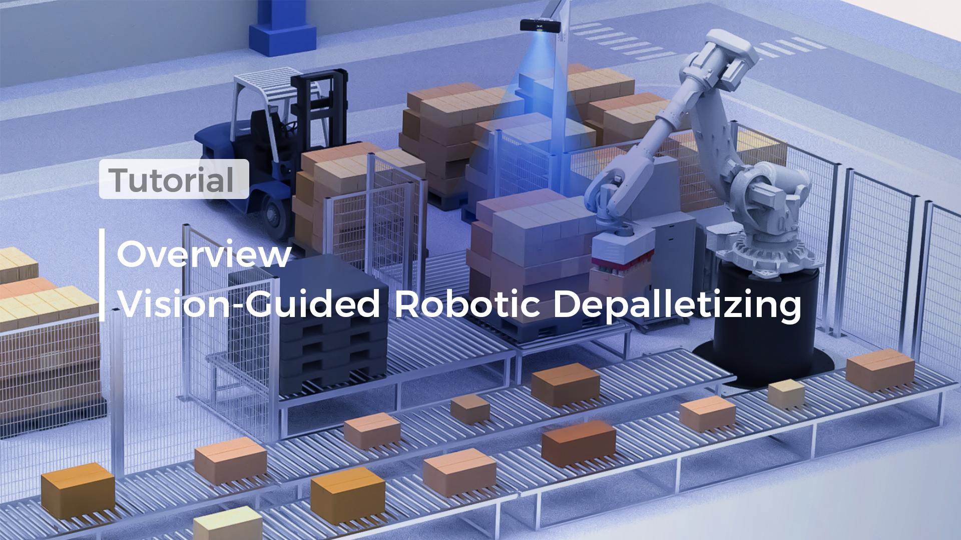 single case carton depalletizing