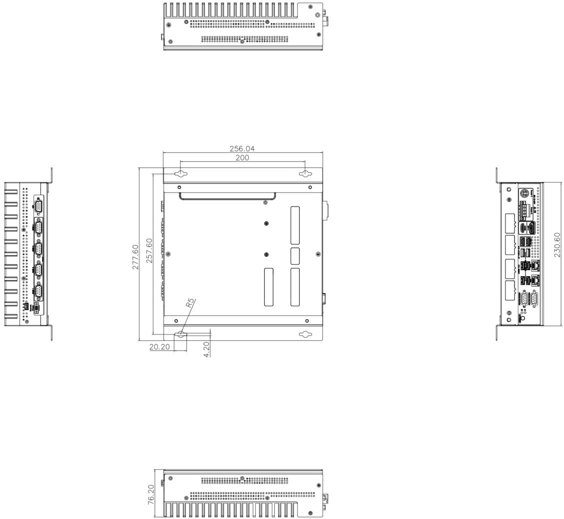 ipc std dimensions