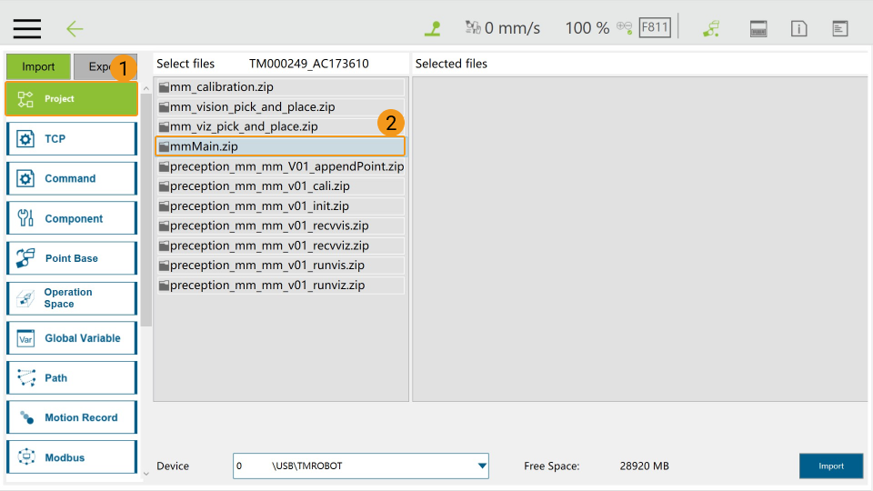 tm setup instructions load5