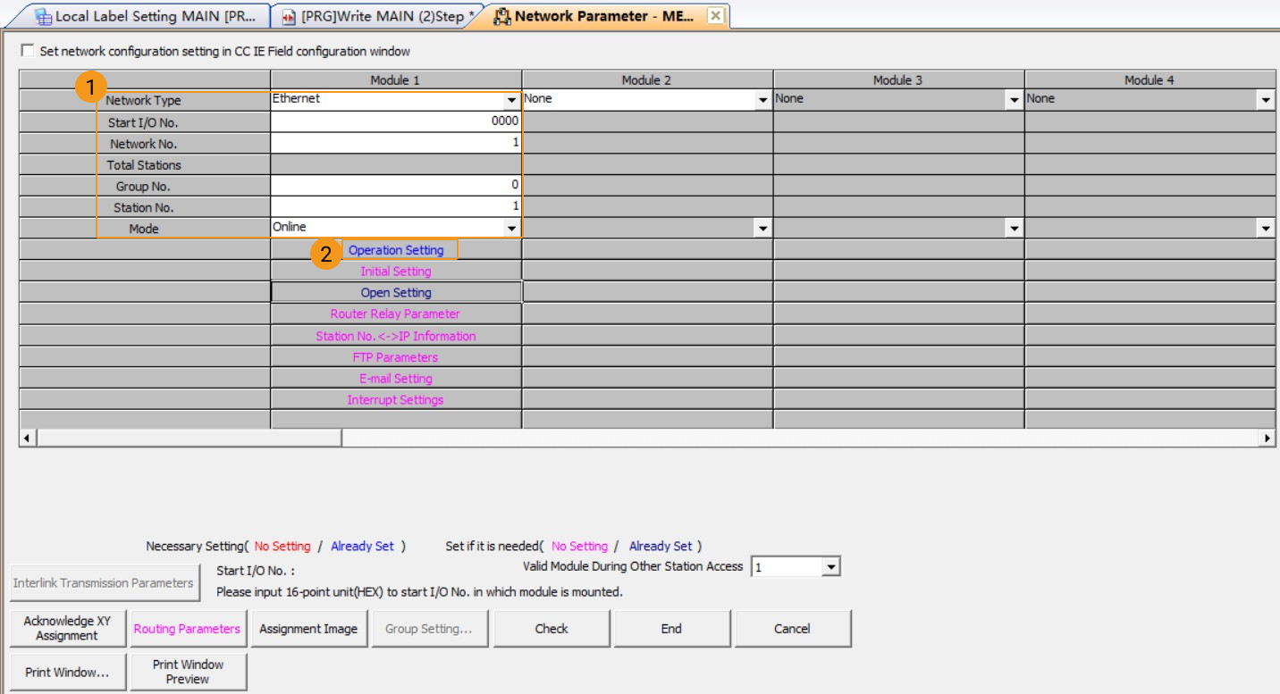 external configure plc 2