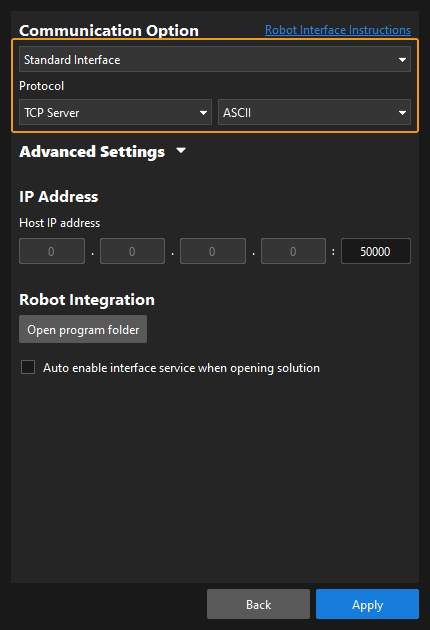 configure communication 1