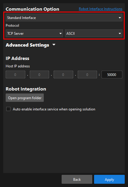 configure communication 1