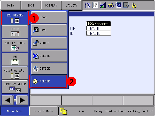 loading foreground program 3