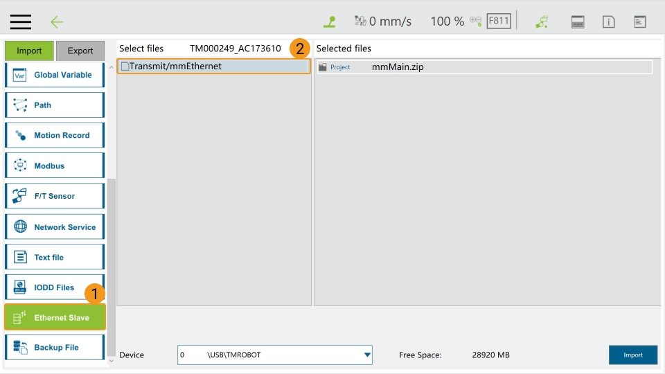 tm setup instructions load7