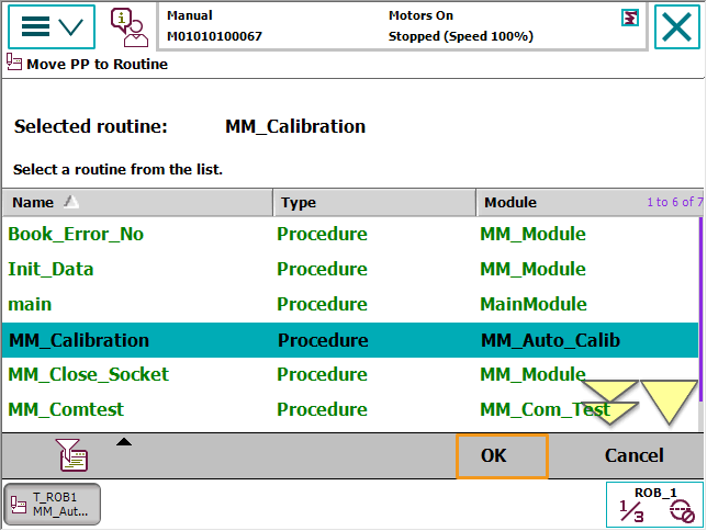 calilbration process7