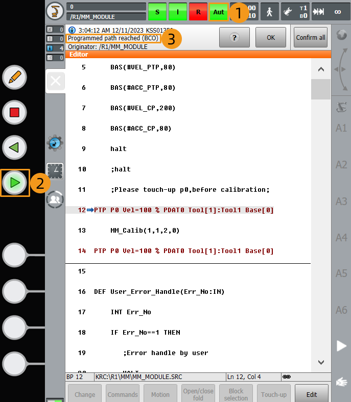 calilbration process7