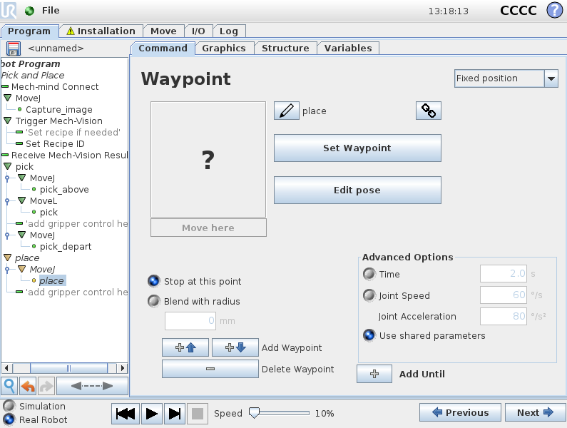 set waypoint place cb