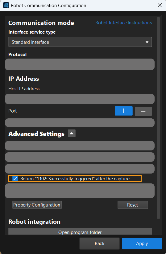 configure communication