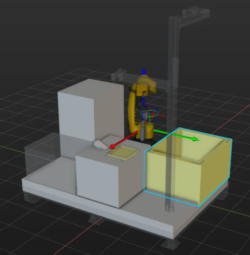 viz scene objects configuration effect