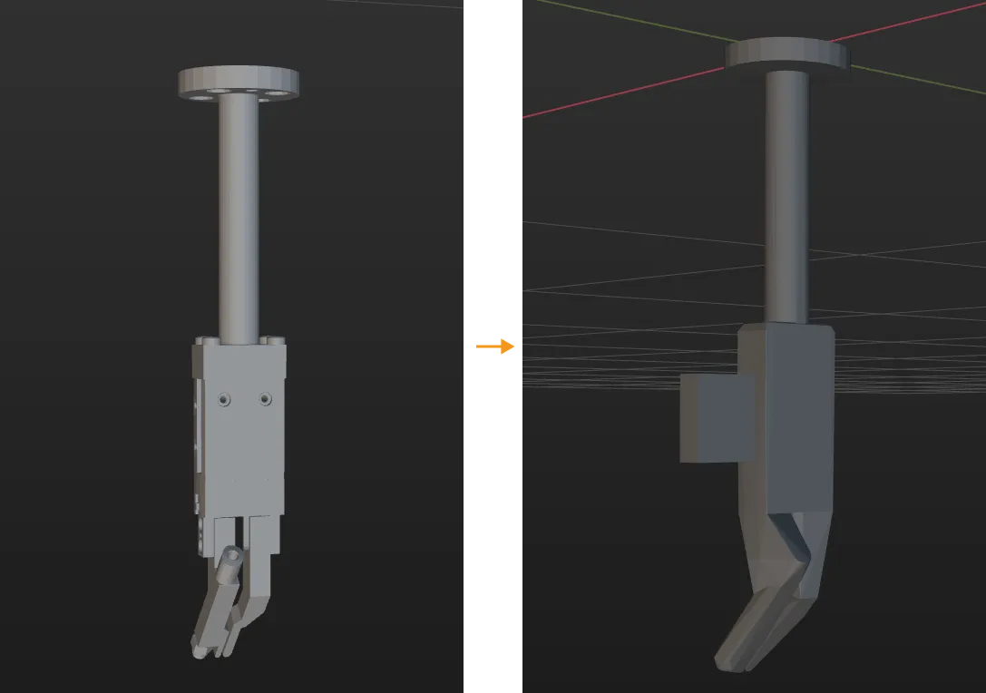 viz end tool configuration effect