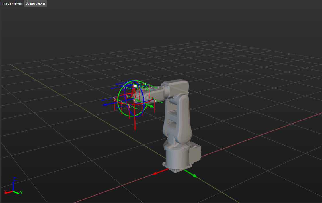 calibration auto set robot path eth view