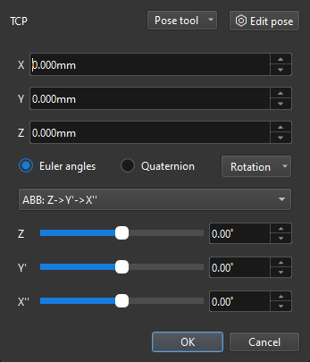 calibration manual add pose manual random