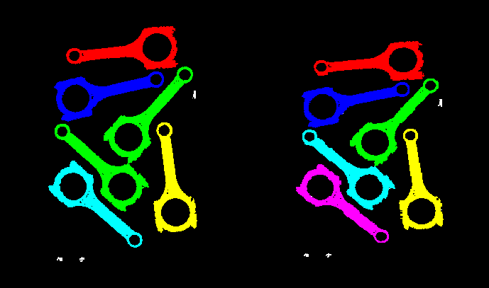 point cloud clustering Adjacent point distance