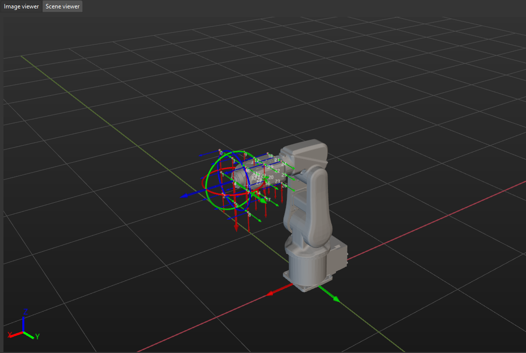 calibration auto set robot path eih view