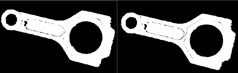 calc parallelism error point cloud sample