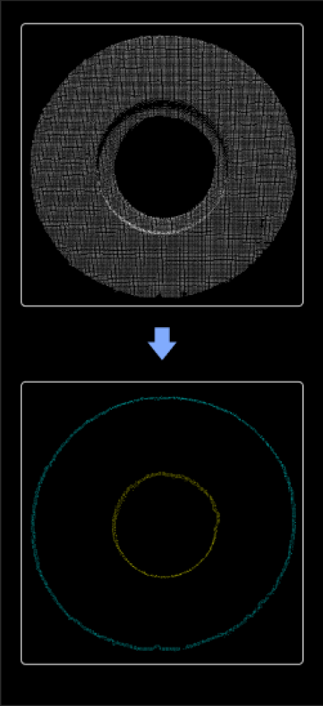 estimate point cloud edges by 2d method estimate point cloud edges by 2d method