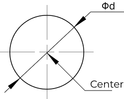 calc hole center poses and diameters hole