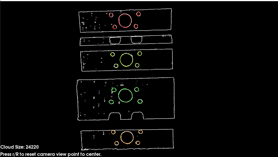 3d fine matching multiple models multiple fouroutput