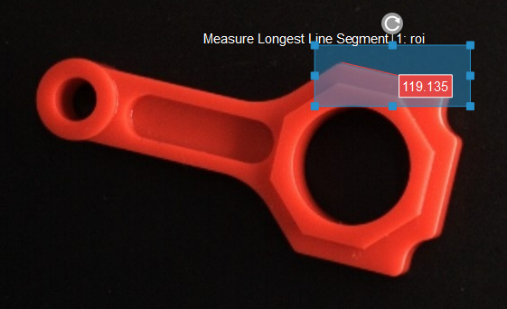 measure distances circles to segments segment 1