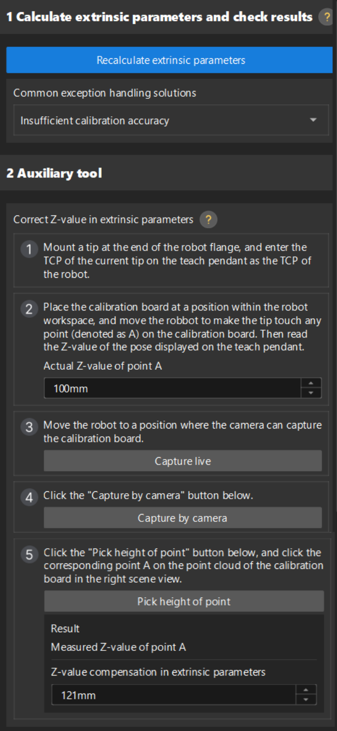 calib calculate extri randompose 4 axis