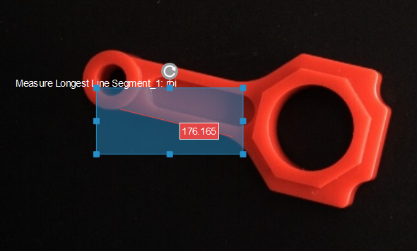 measure distances segments to segments segment 1