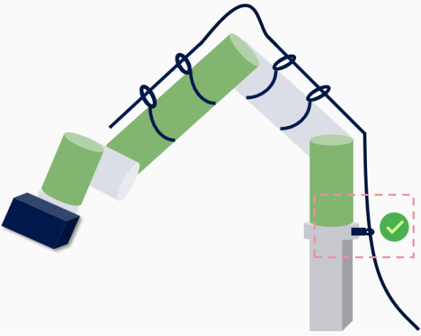 eih mounting camera cable fixing correct1