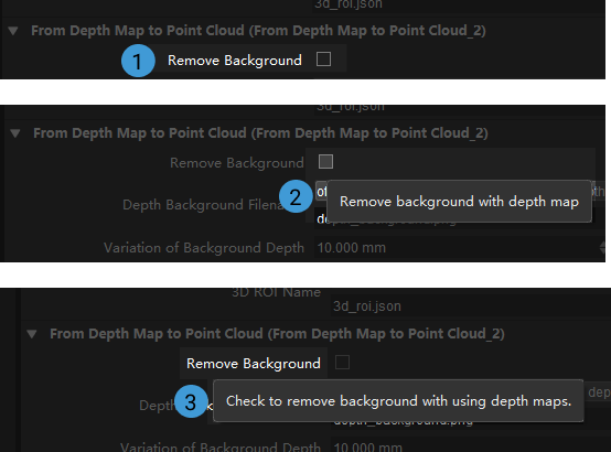 modify parameters modify display2