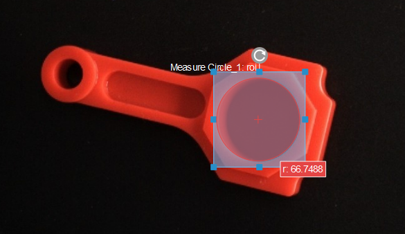 measure distances points to circles circle 1