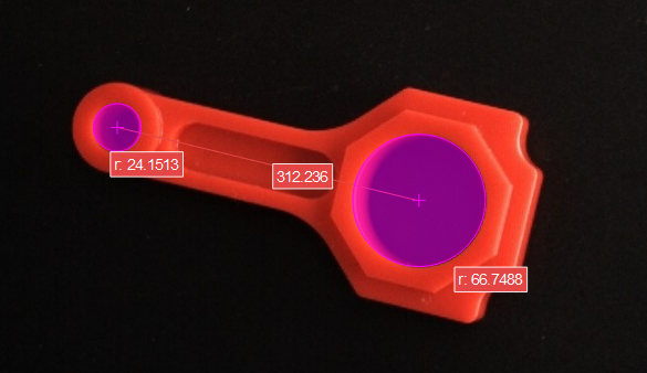 measure distances points to points measure result