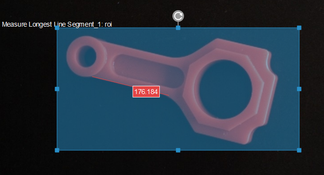 measure longest line segment measure segament