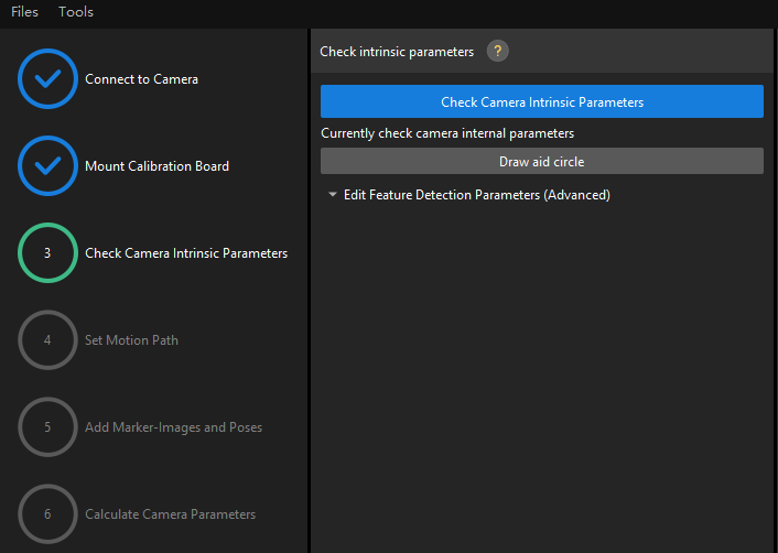 getting start calculate extri params