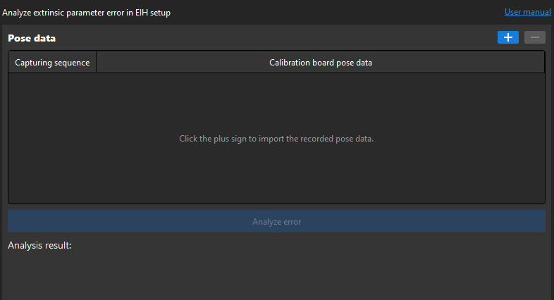 analyze eih extri errors