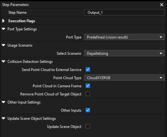 vision output settings