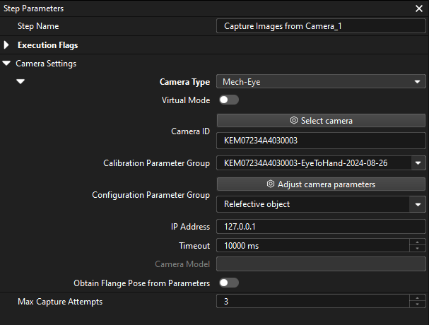 camera other parameters