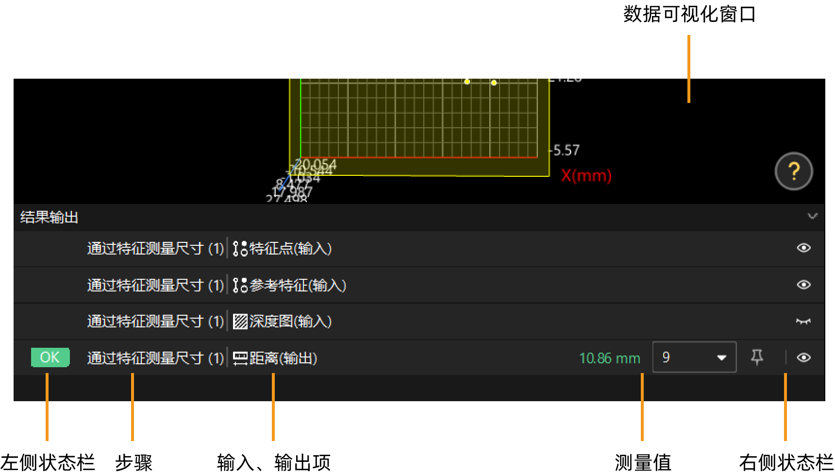 result display panel