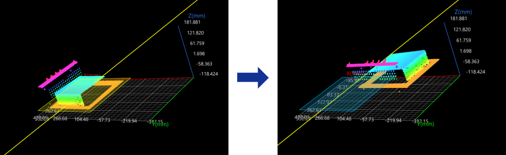 plane plus line demo