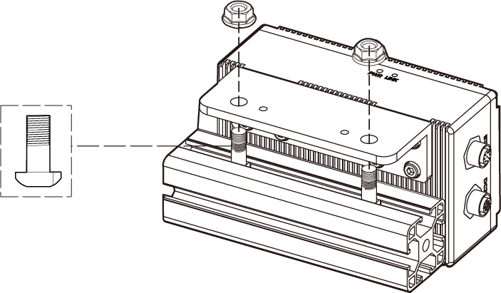 mount with bracket 2