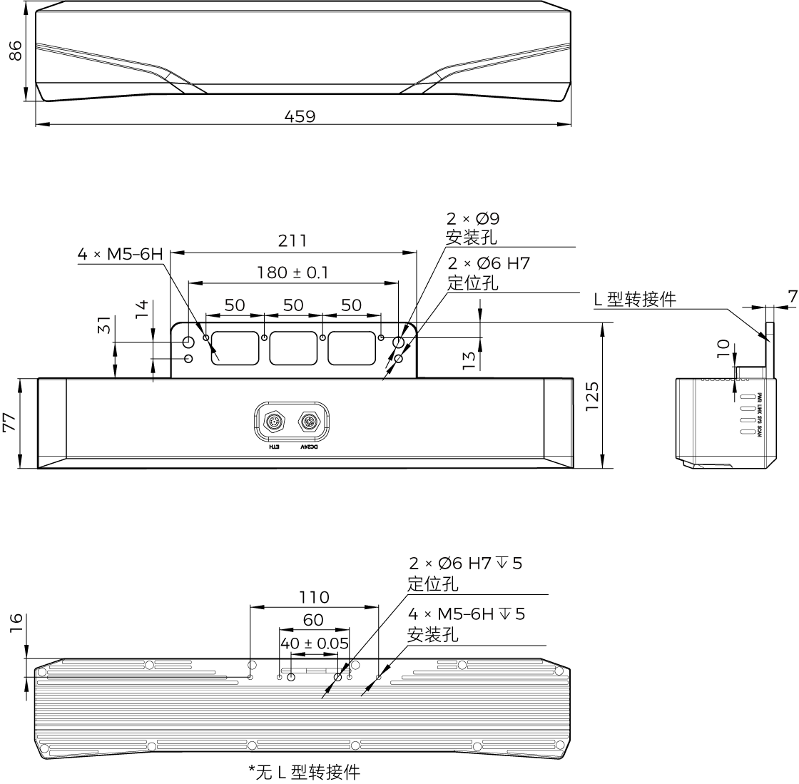 dimensions lsr l