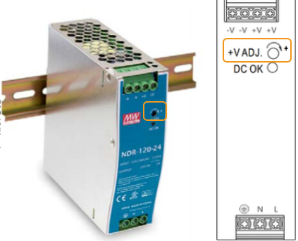 adjust input voltage