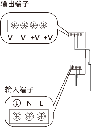 connect power supply correct