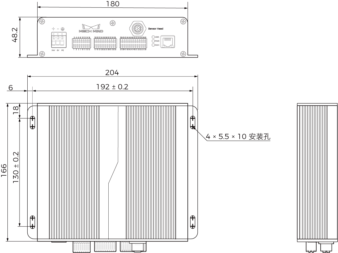 dimensions controller