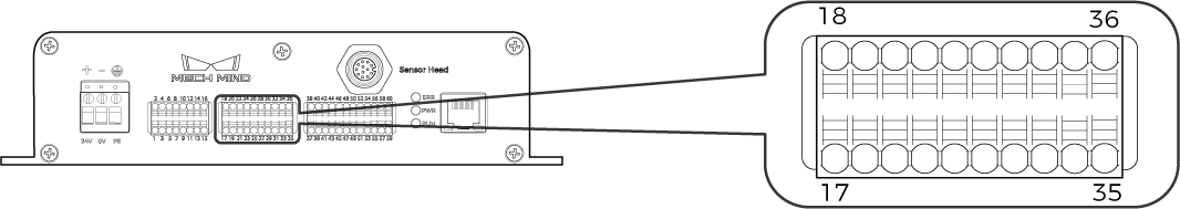 output signal terminals